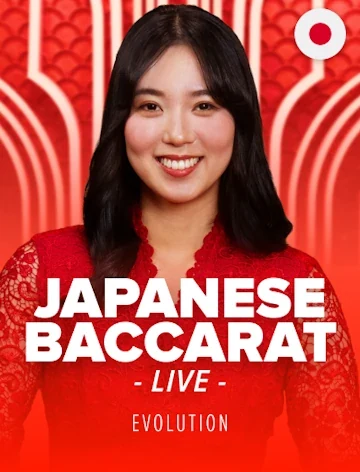 Japanese Baccarat live table at Vegas Hero Casino