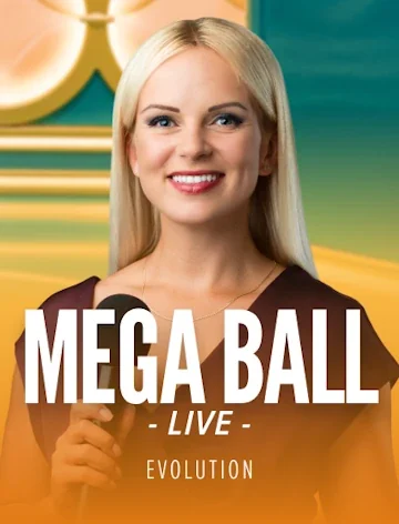 Mega Ball live show at Vegas Hero Casino